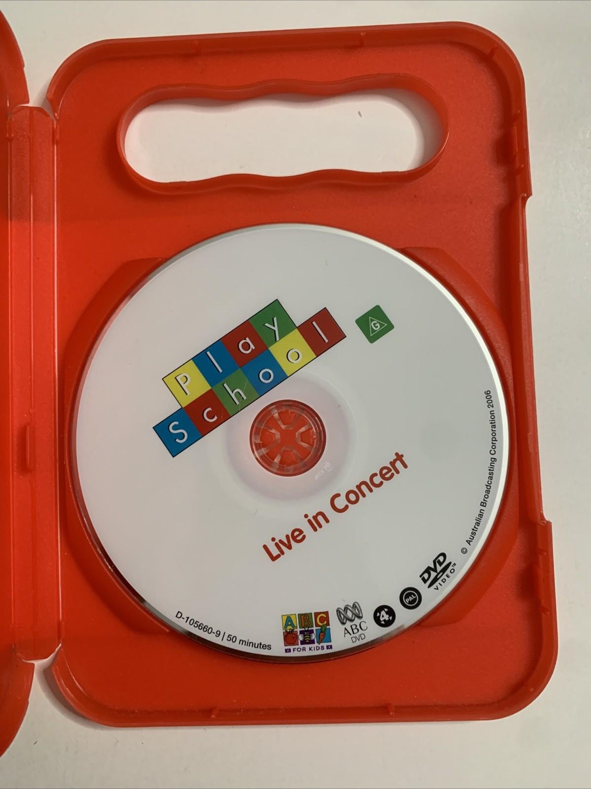Play School: Live In Concert (DVD, 2004) ABC Kids Region 4