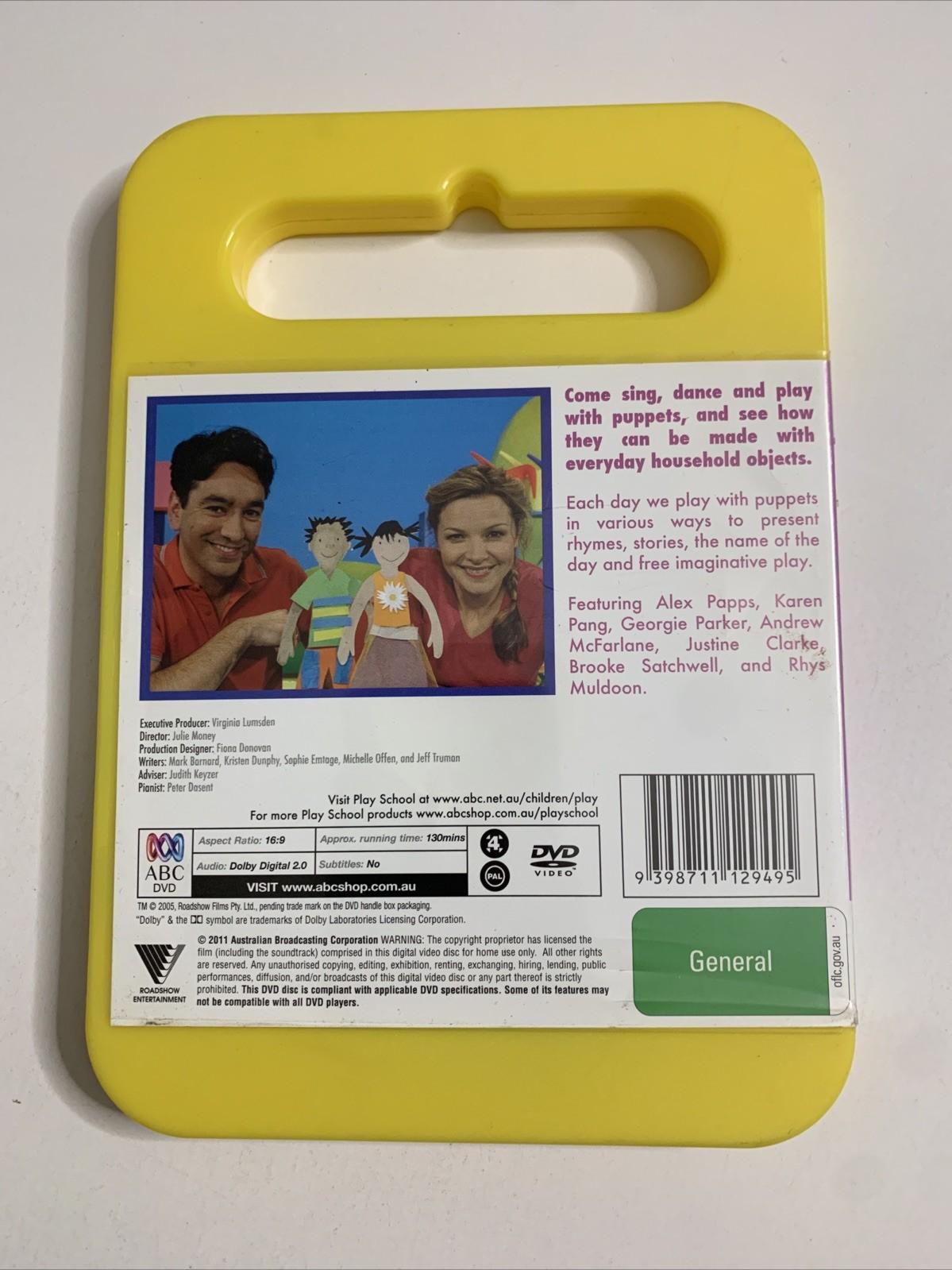 Play School: Puppets (DVD, 2010) ABC Kids Region 4