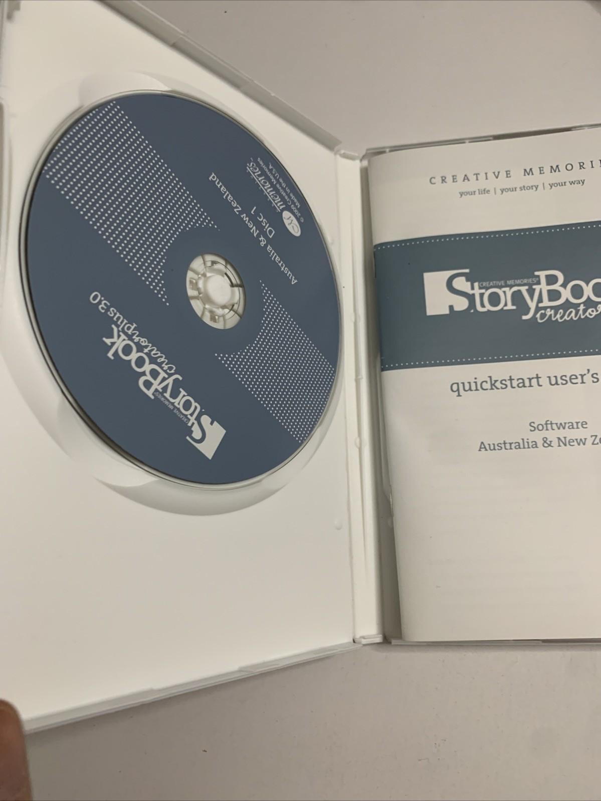 Creative Memories Storybook Creator Plus 3.0 PC CD-ROM Windows