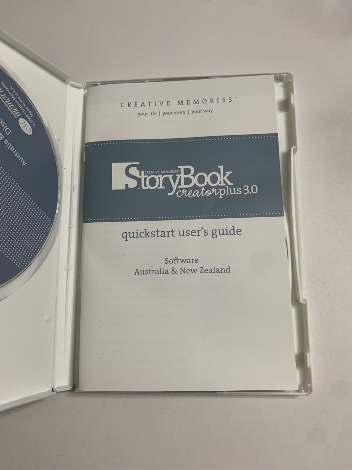 Creative Memories Storybook Creator Plus 3.0 PC CD-ROM Windows