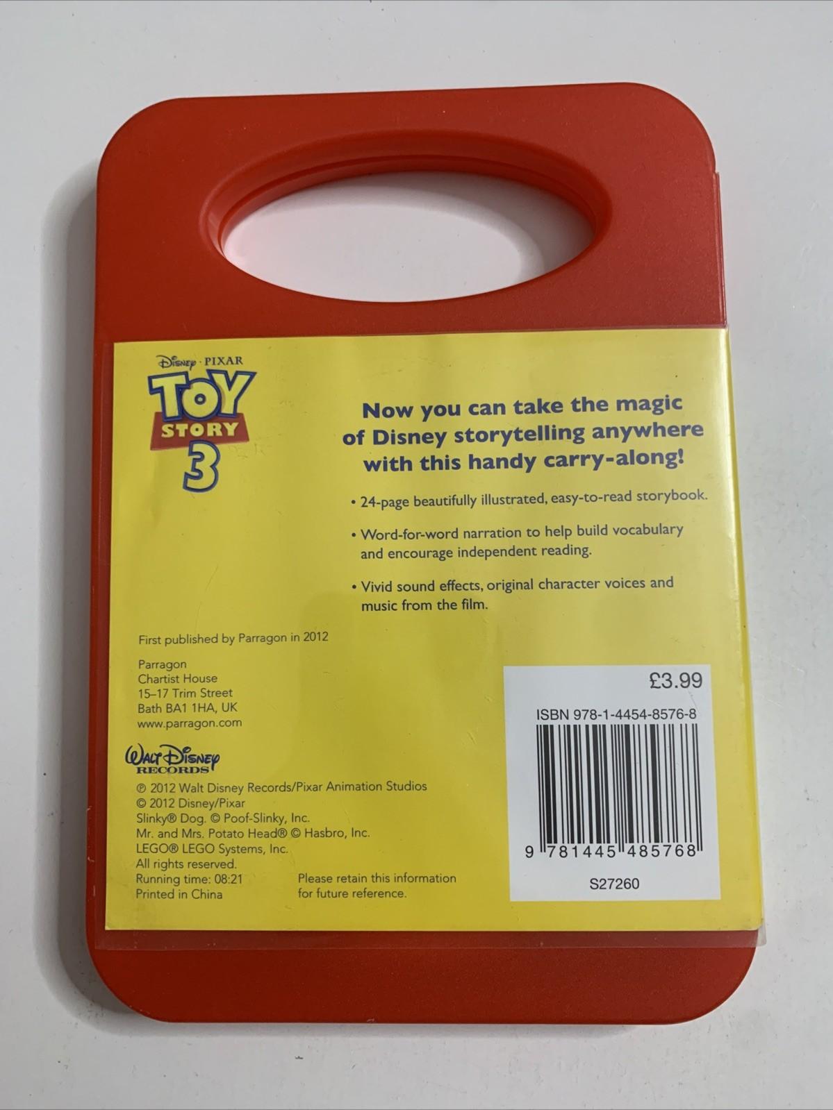 Disney Toy Story 3 Read to Me Book & CD