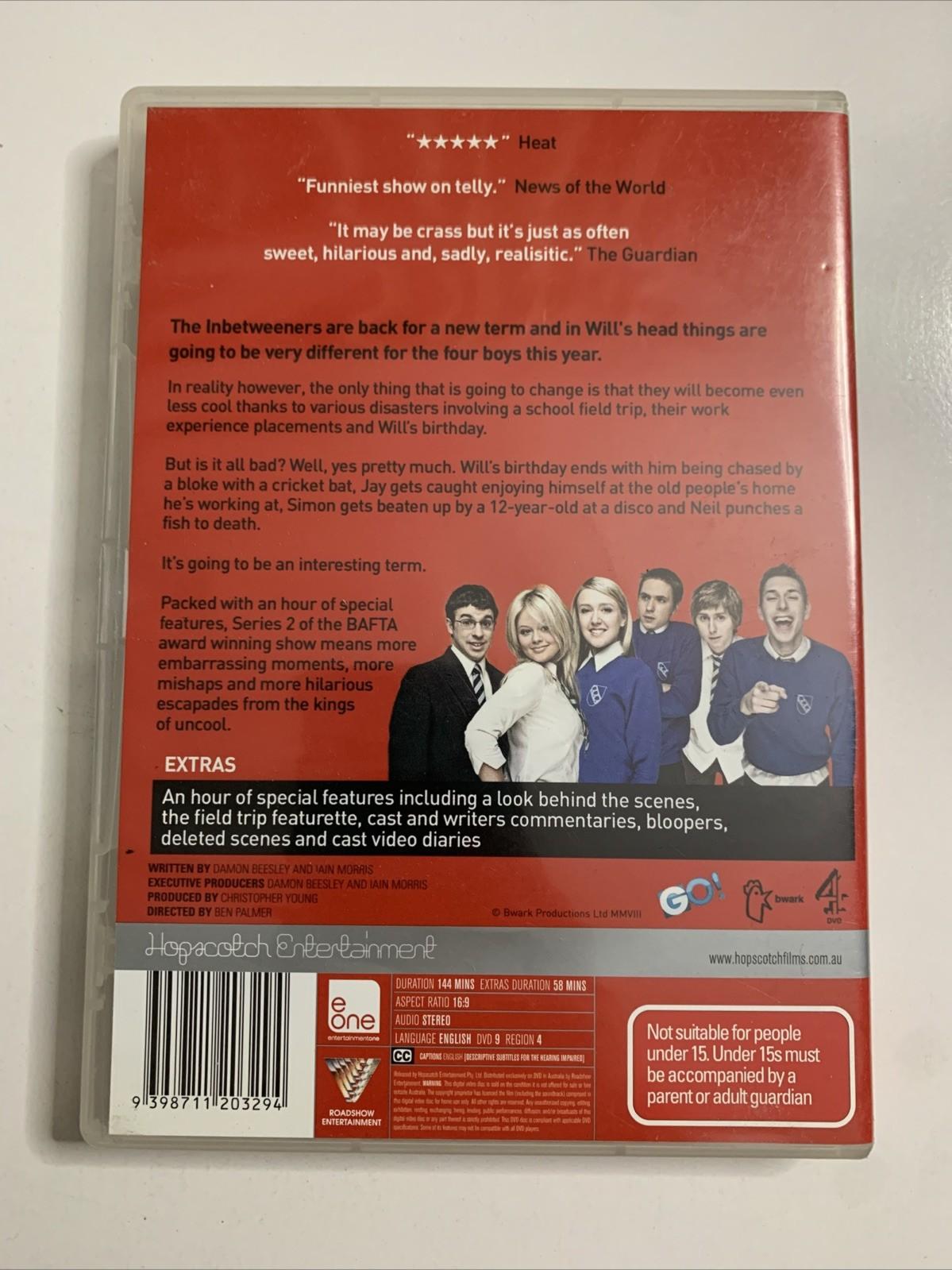 The Inbetweeners : Series 2 (DVD, 2009) Comedy Region 4