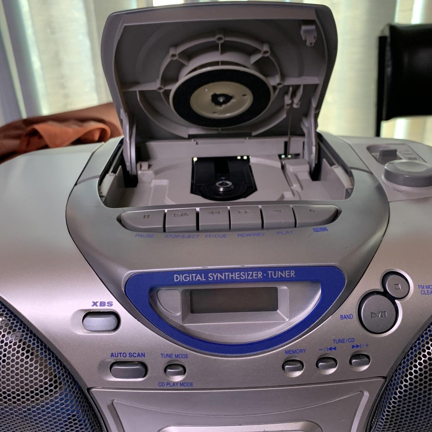 Panasonic RX-D21 Boombox CD Cassette Player Recorder AM/FM Radio