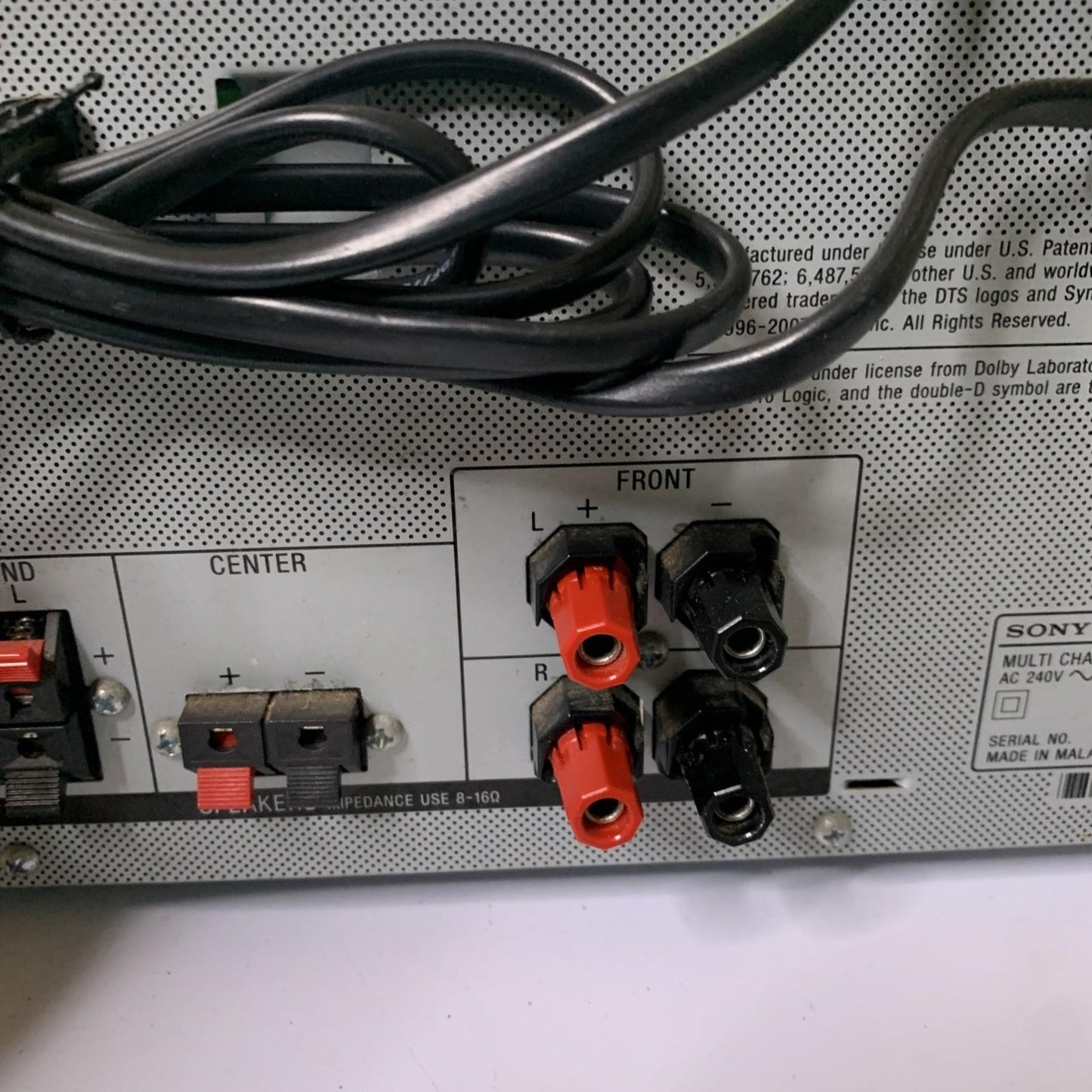 Sony Multi Channel AV Receiver 5.1 Home Theatre Surround STR-DG520 *No Remote