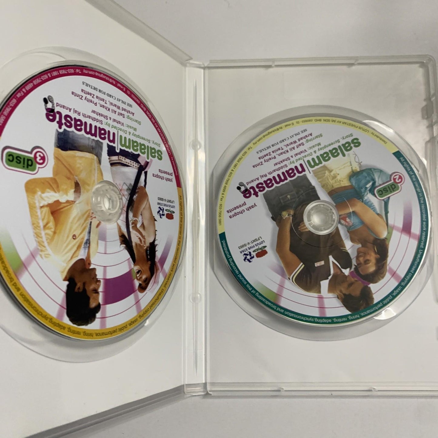 Salaam Namaste (DVD, 2005) Saif Ali Khan, Preity G Zinta, Arshad Warsi