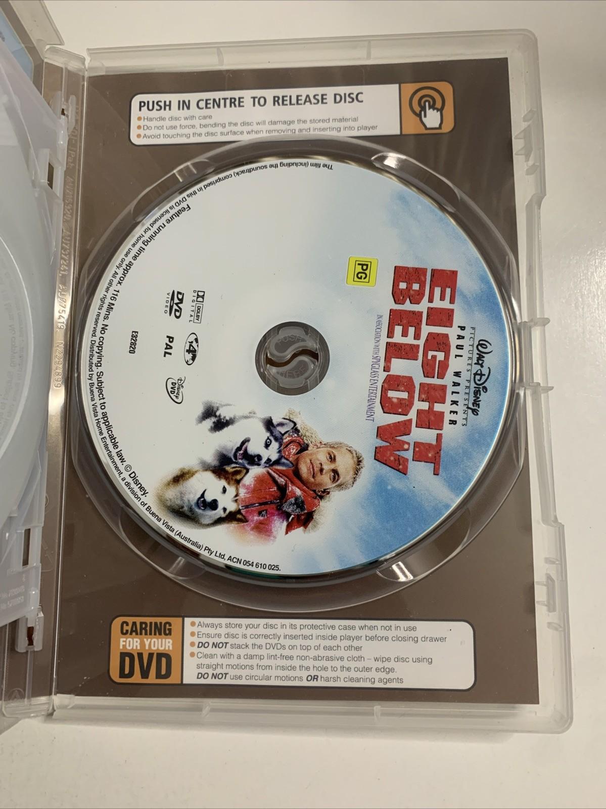 The Shaggy Dog / Eight Below (DVD, 2006) Disney Film Region 4