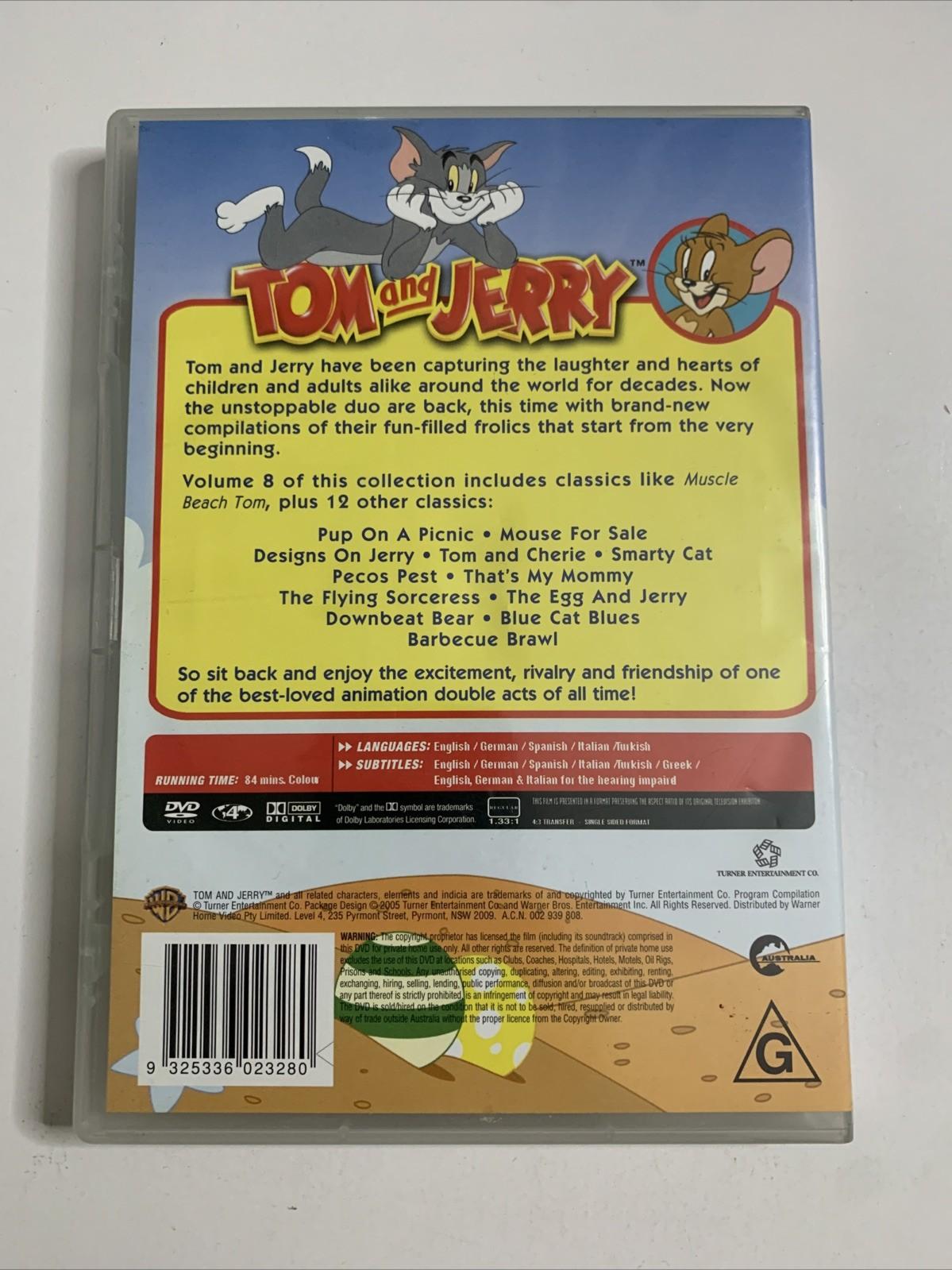 Tom And Jerry Classic Collection : Vol 8 (DVD) Region 4