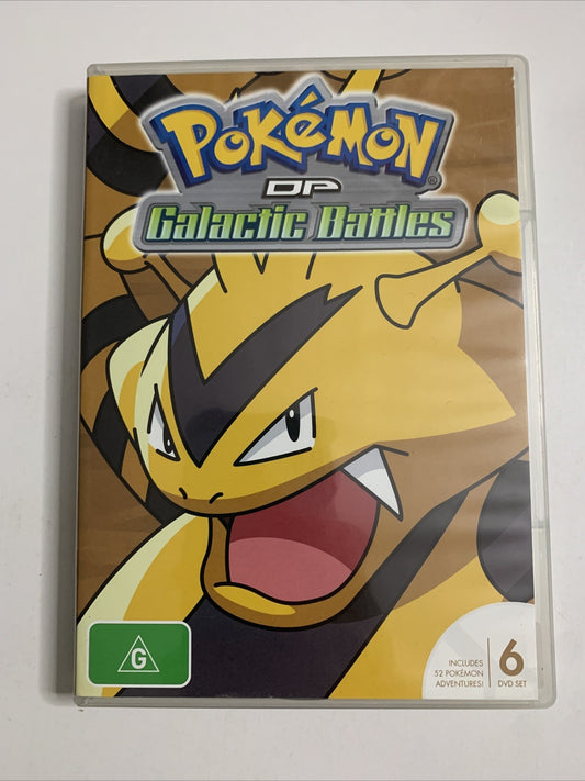 Pokemon Diamond & Pearl Galactic Battles Season 12 (DVD, 2009) Anime Region 4