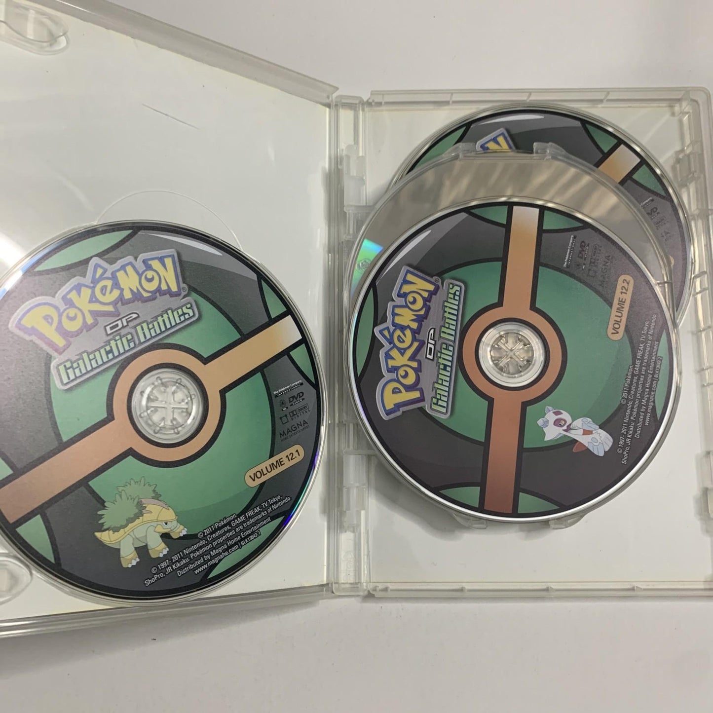 Pokemon Diamond & Pearl Galactic Battles Season 12 (DVD, 2009) Anime Region 4