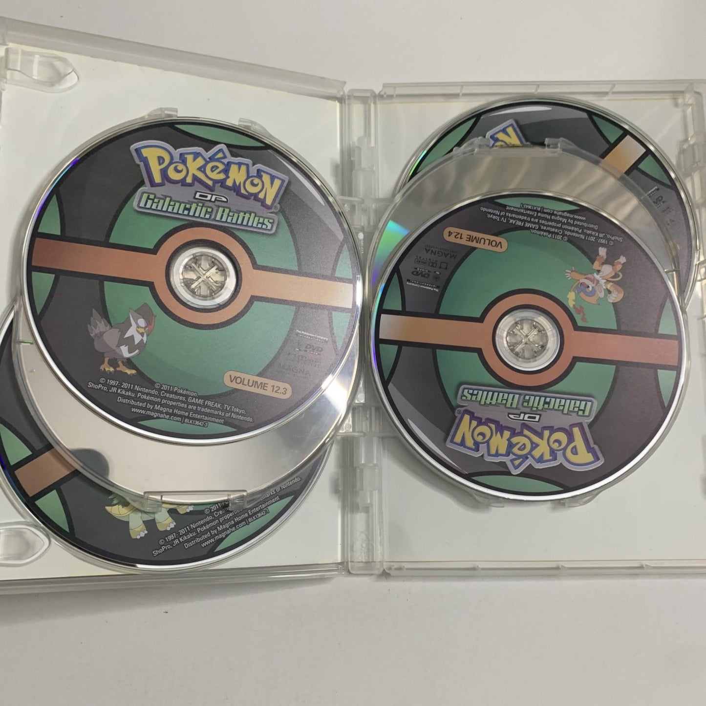 Pokemon Diamond & Pearl Galactic Battles Season 12 (DVD, 2009) Anime Region 4