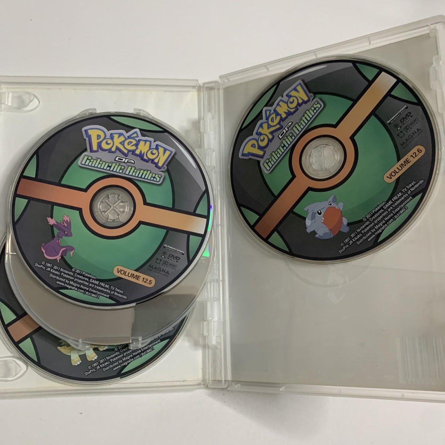 Pokemon Diamond & Pearl Galactic Battles Season 12 (DVD, 2009) Anime Region 4