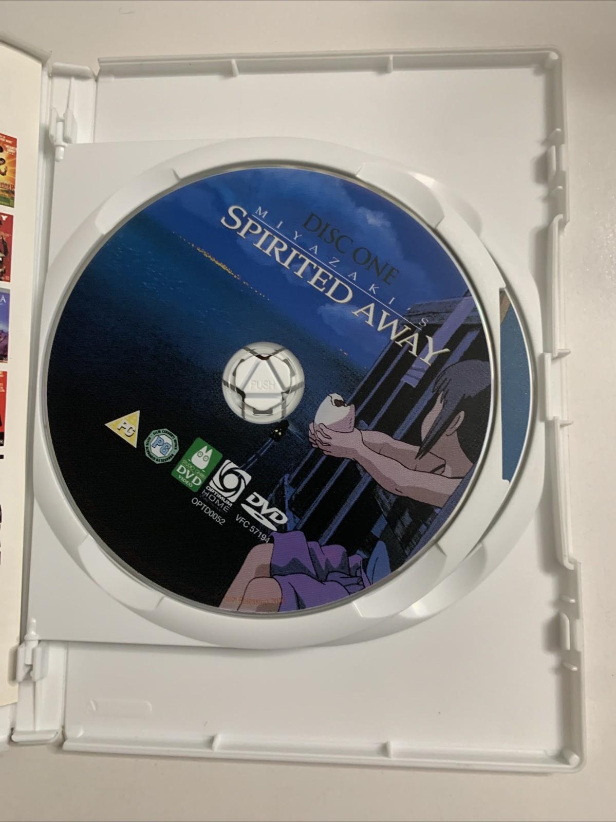 Spirited Away (DVD, 2001) Studio Ghibli Anime Hayao Miyazaki Region 2