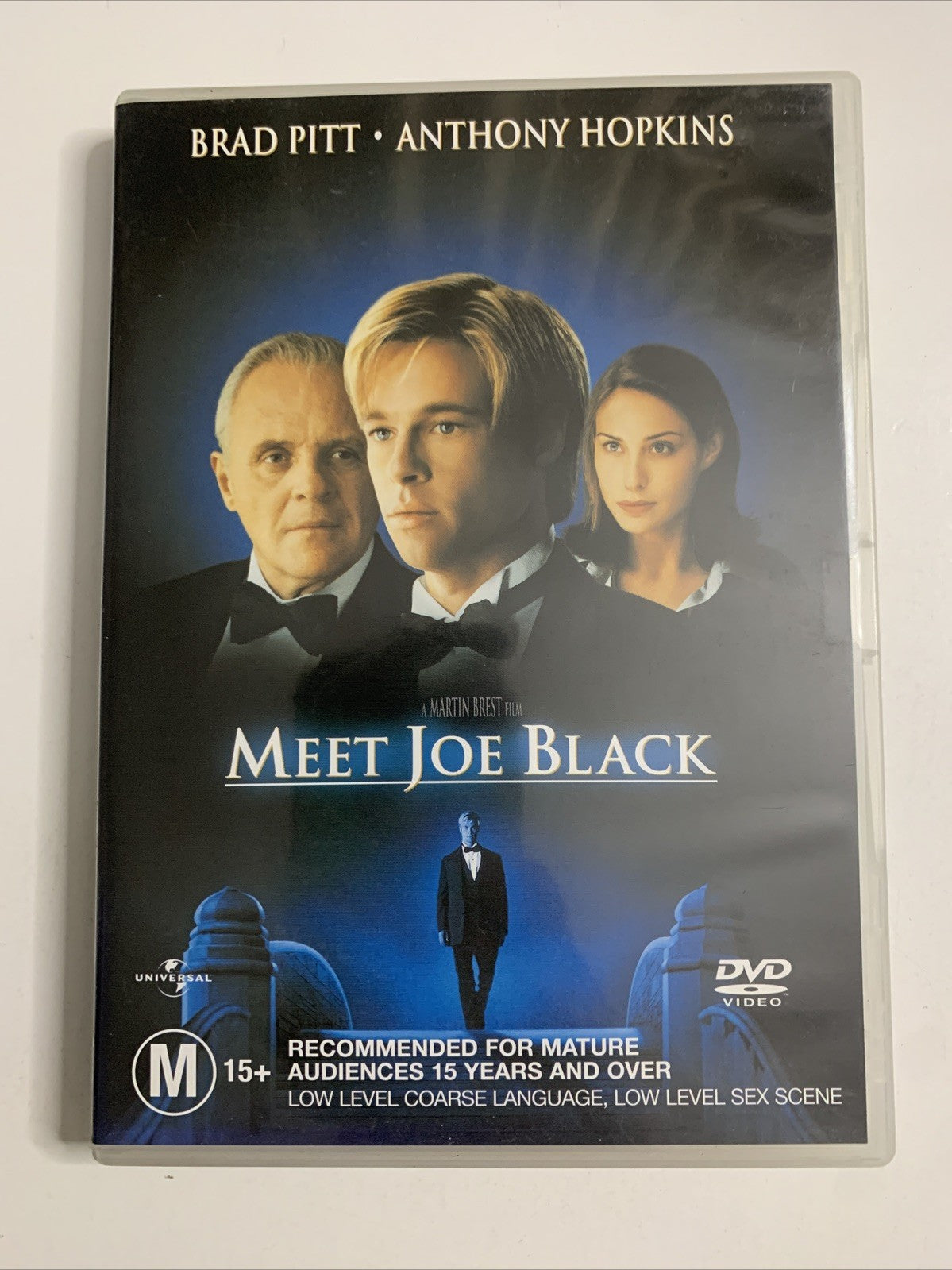 Meet Joe Black (DVD, 1998) Brad Pitt, Anthony Hopkins Region 4 &2