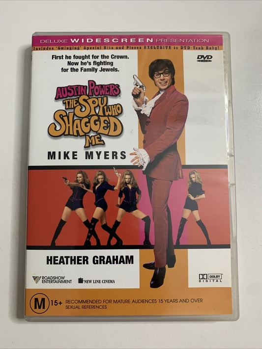 Austin Powers The Spy Who Shagged Me (DVD, 1998) Mike Myers Region 4