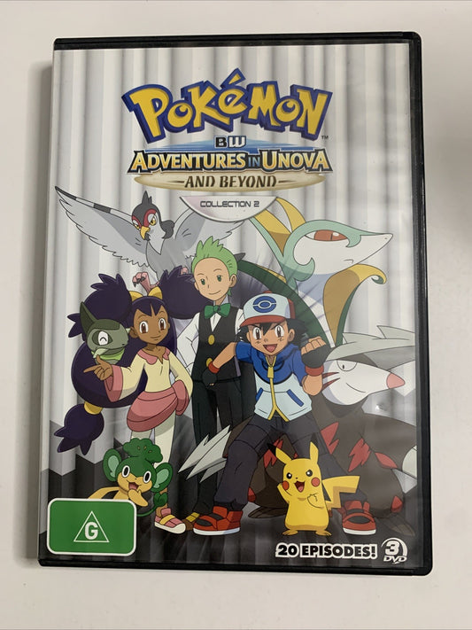 Pokemon Black & White: Adventures In Unova & Beyon Collection 2 (DVD) Region 4