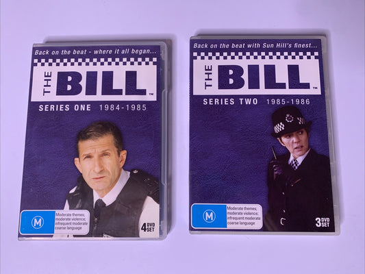 The Bill : Series 1 & 2 (DVD, 1983, 7-Discs) All Regions