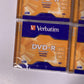 4x Verbatim DVD-R Recordable 4.7GB 16x Speed 120 Min Blank Disc NEW Sealed