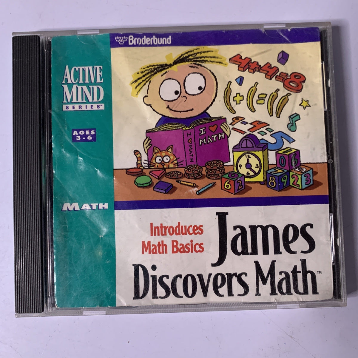 James Cook Math James Discovers Maths : Introduces Math Basics PC CD-ROM Educational G ...