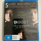 Doubt (Blu-ray, 2008) Amy Adams, Philip Seymour Hoffman, Meryl Streep  Region B