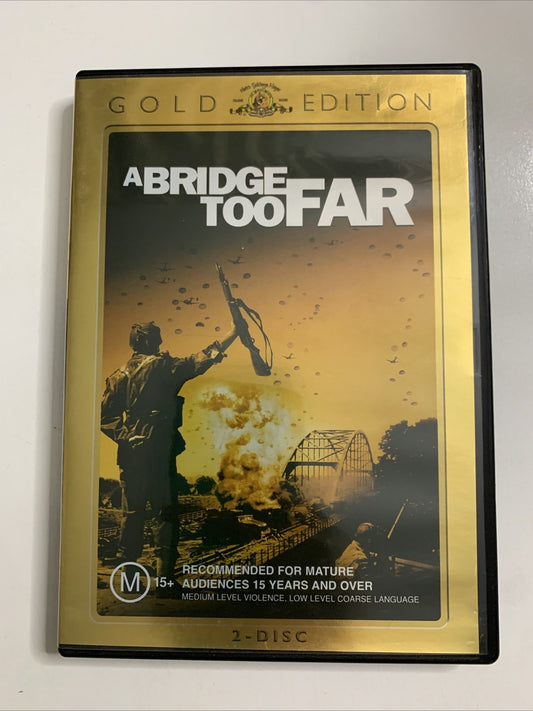 A Bridge Too Far (Gold Edition, DVD, 1977) Sean Connery, Robert Redford Region 4