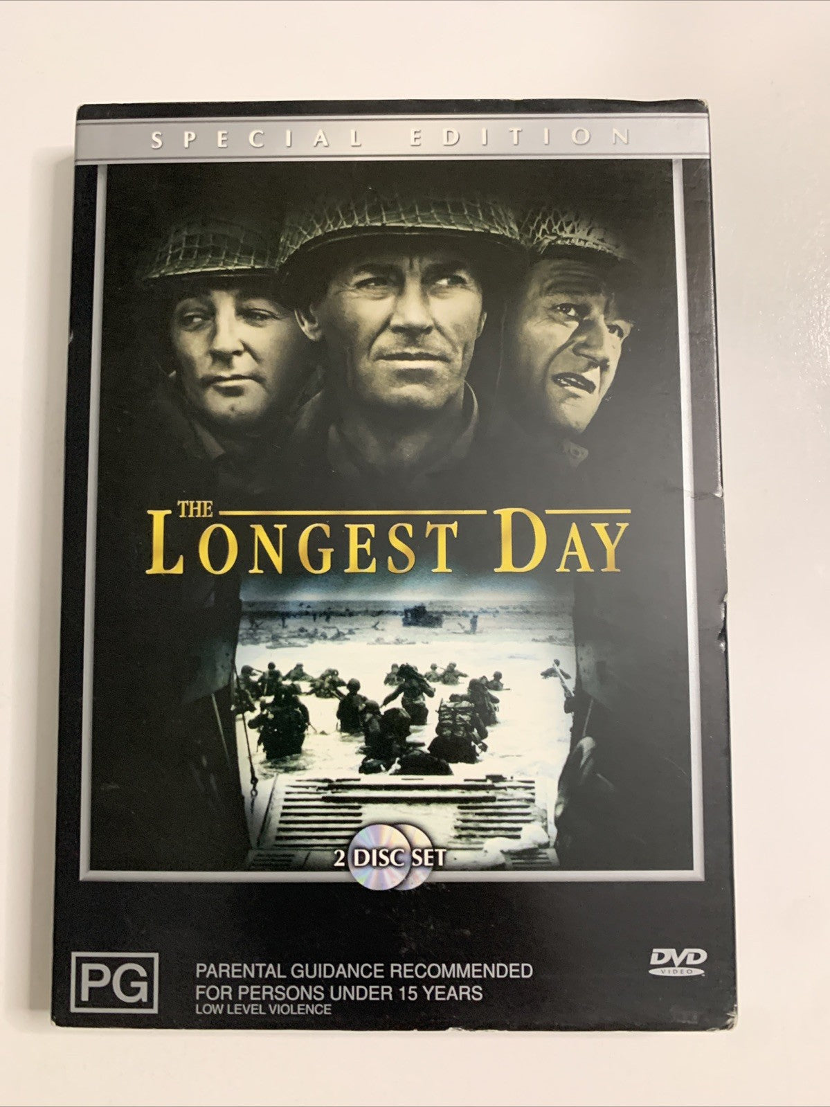 The Longest Day (60th Anniversary Edition, DVD, 1962, 2-Discs) Region 4