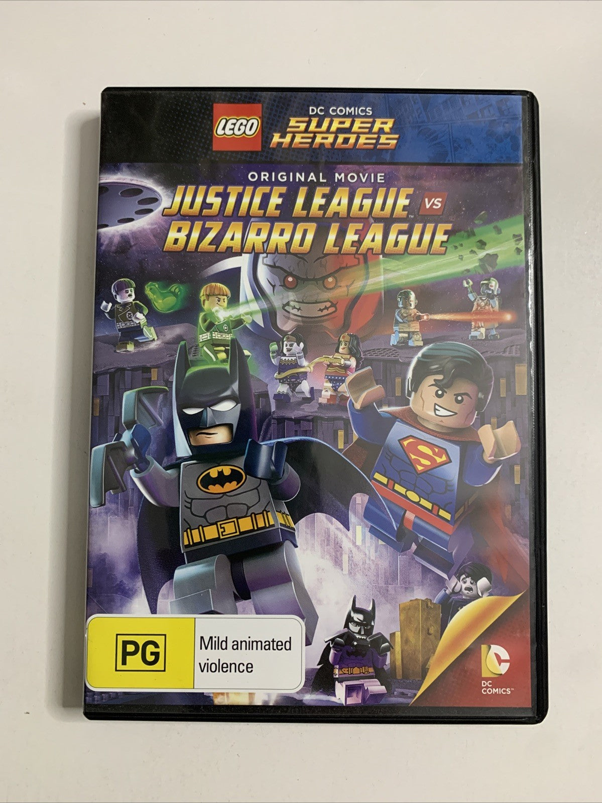 LEGO Batman Justice League Vs Bizarro League (DVD, 2015) Animation Region 4