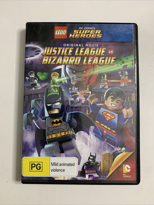 LEGO Batman Justice League Vs Bizarro League (DVD, 2015) Animation Region 4