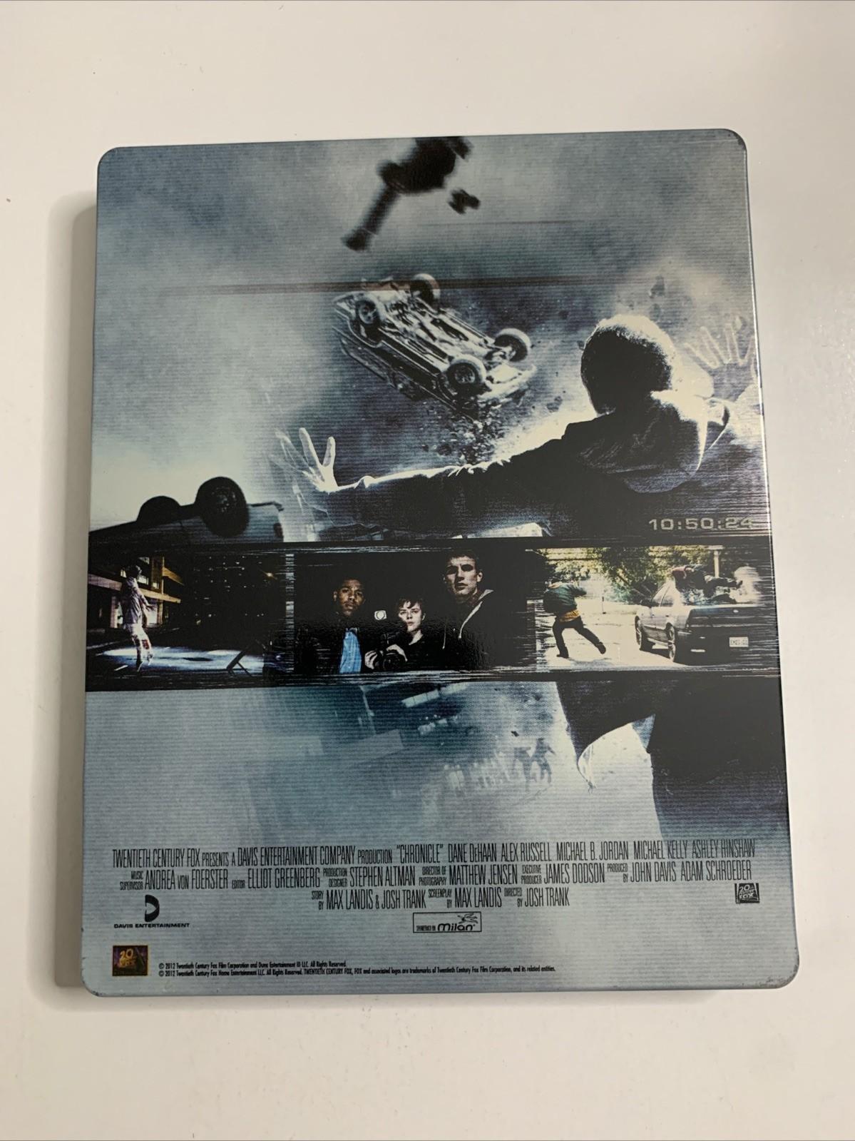 Chronicle (Steel Case Edition, Blu-ray + DVD, 2012) Michael B. Jordan Region B