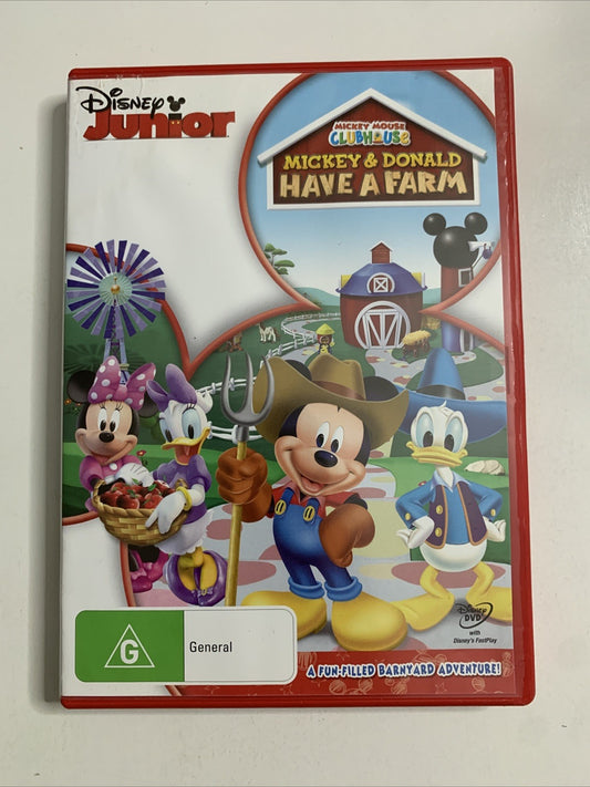 Mickey Mouse Clubhouse: Mickey & Donald Have A Farm (DVD, 2012) Disney Region 4