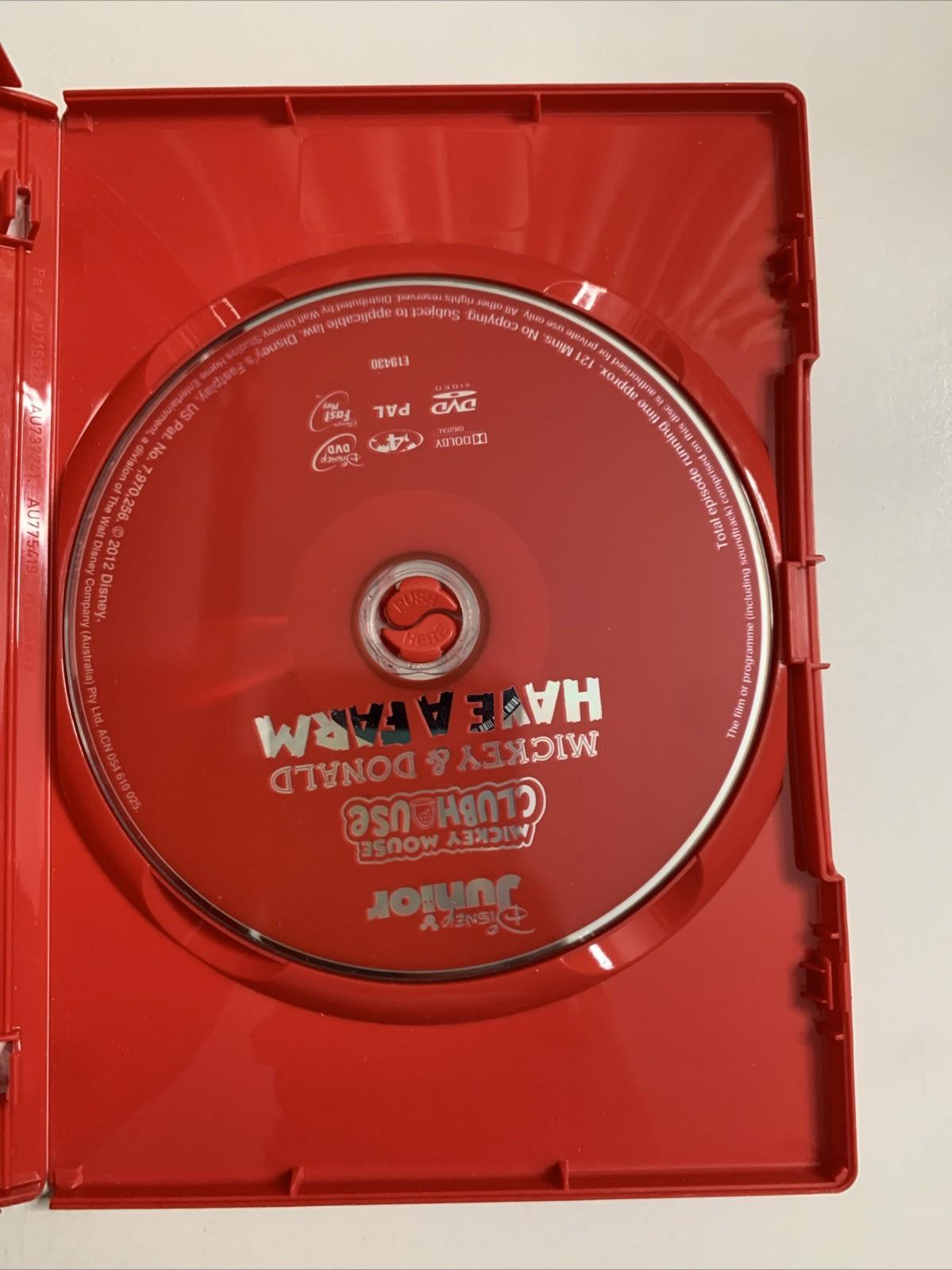 Mickey Mouse Clubhouse: Mickey & Donald Have A Farm (DVD, 2012) Disney Region 4