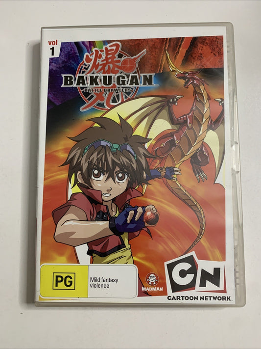 Bakugan : Vol 1 (DVD, 2007) Anime Region 4