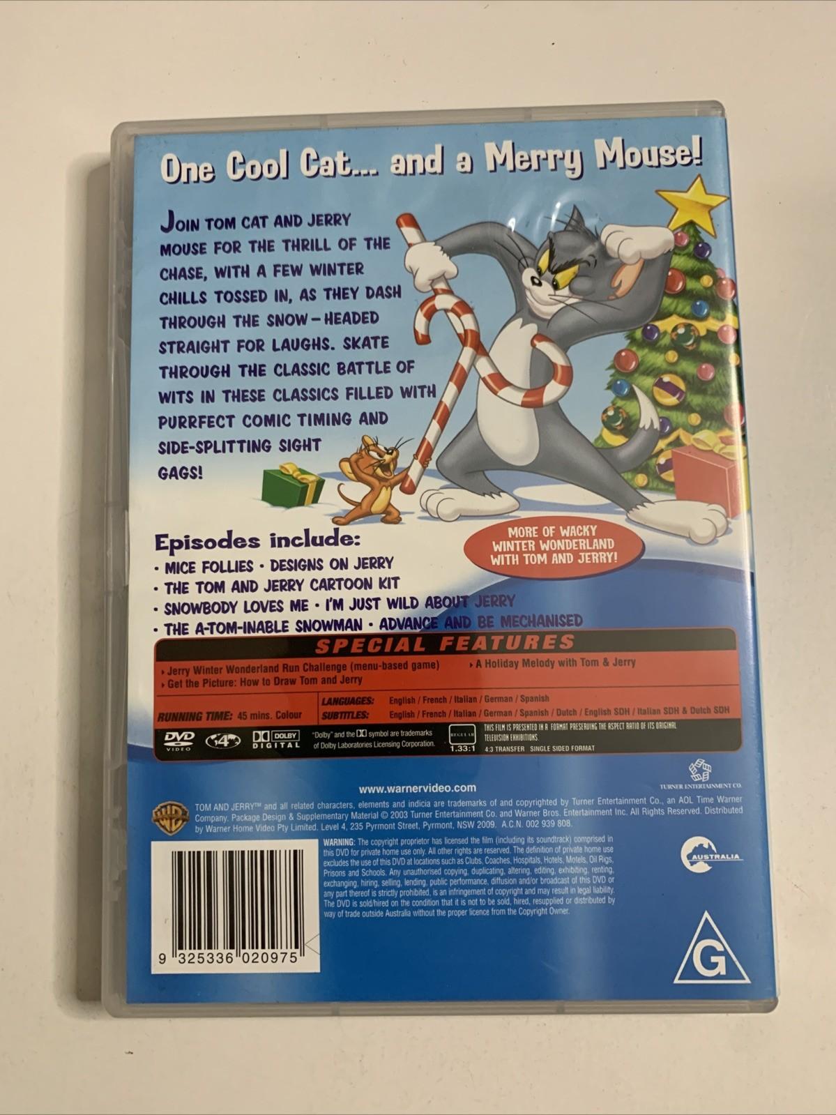 Tom And Jerry: Paws For A Holiday (DVD) Animation Region 4