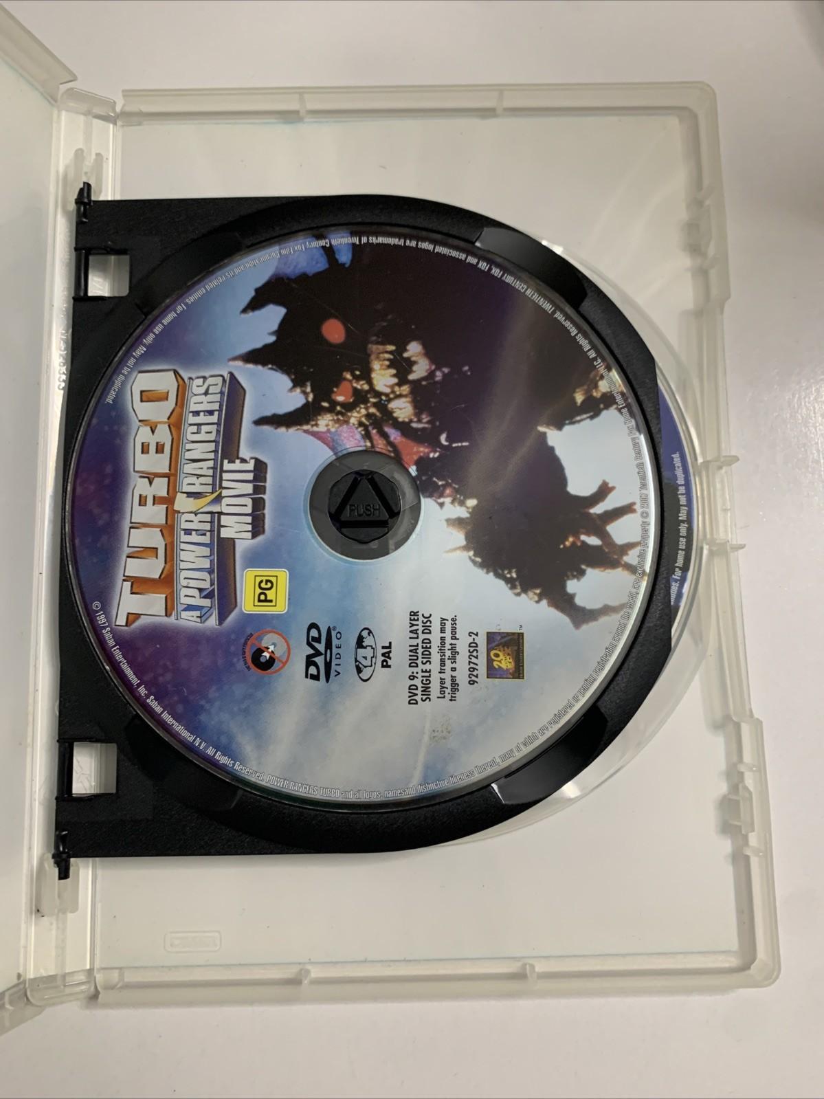 Mighty Morphin Power Rangers Movie + Turbo Power Rangers Movie (DVD) Region 4