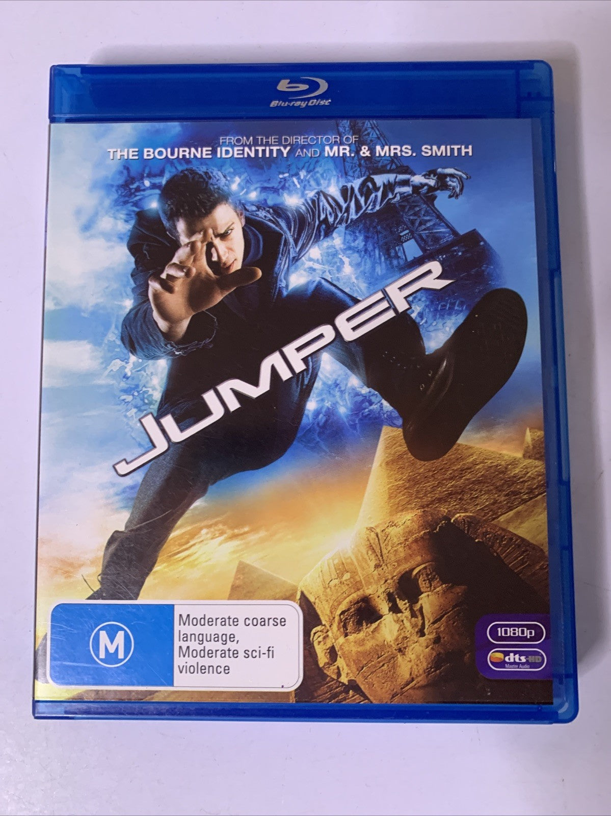 Jumper (Blu-ray, 2008) Samuel L. Jackson, Hayden Christensen  Region B