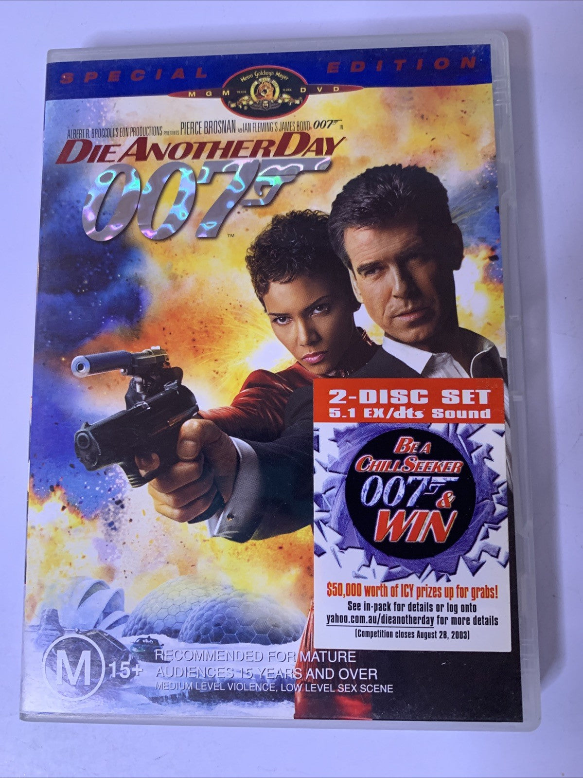 Die Another Day James Bond (DVD, 2002) Pierce Brosnan, Halle Berry Region 4