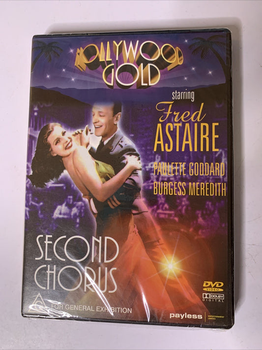 Second Chorus (DVD, 1940) Fred Astaire, Burgess Meredith  All Regions NEW