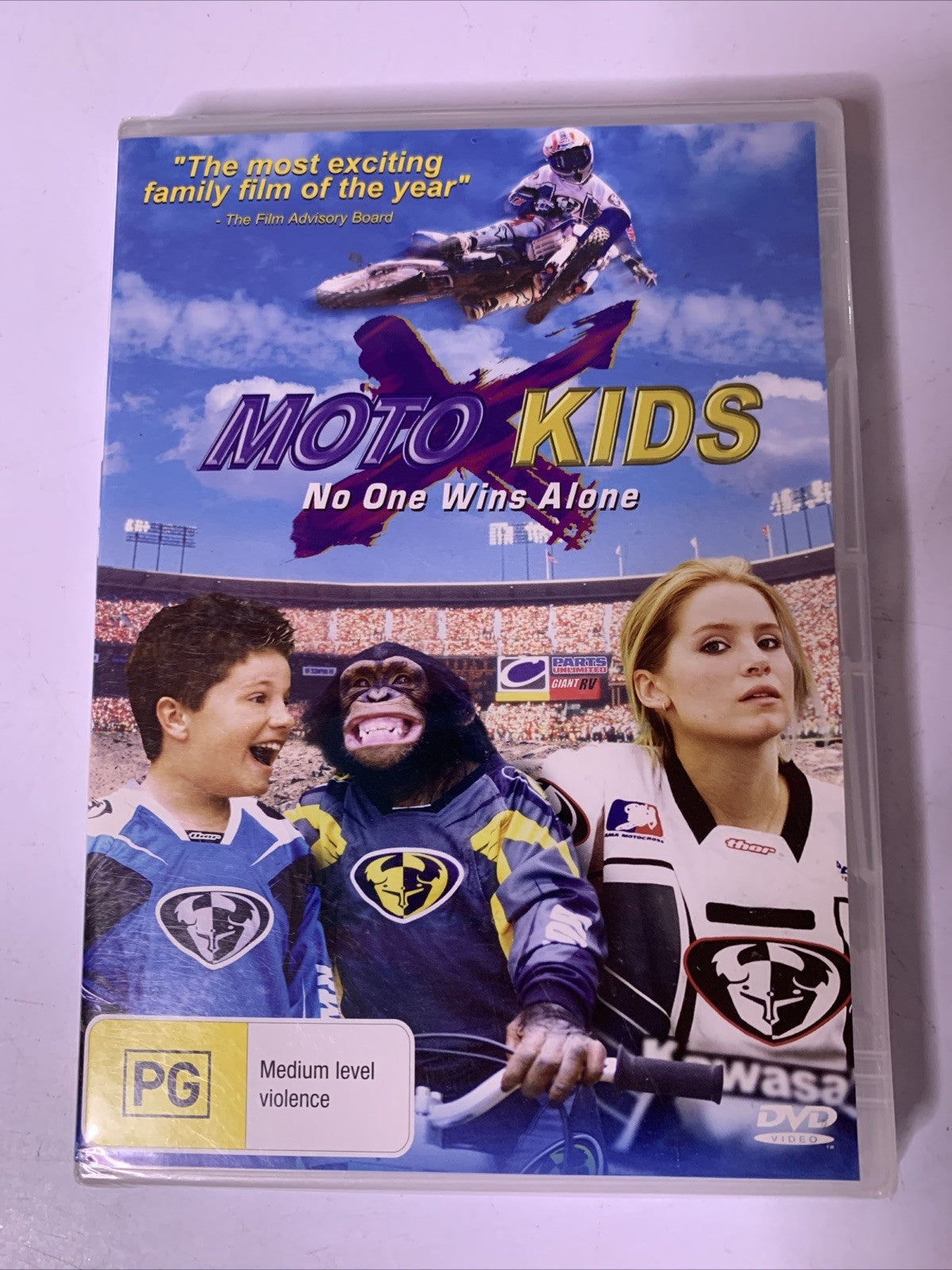 Moto X Kids (DVD, 2004) Gary Busey, Loranzo Lamas, Alana Austin Region 4 NEW