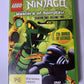 LEGO Ninjago Masters of Spinjitzu : Series 2 Vol 2 (DVD, 2011) Region 4 &2