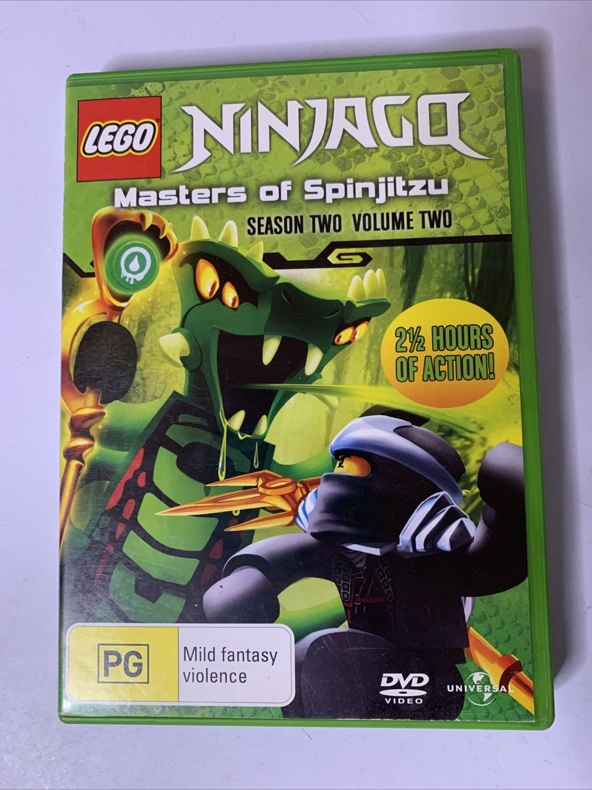 LEGO Ninjago Masters of Spinjitzu : Series 2 Vol 2 (DVD, 2011) Region 4 &2