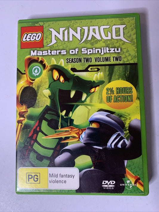 LEGO Ninjago Masters of Spinjitzu : Series 2 Vol 2 (DVD, 2011) Region 4 &2