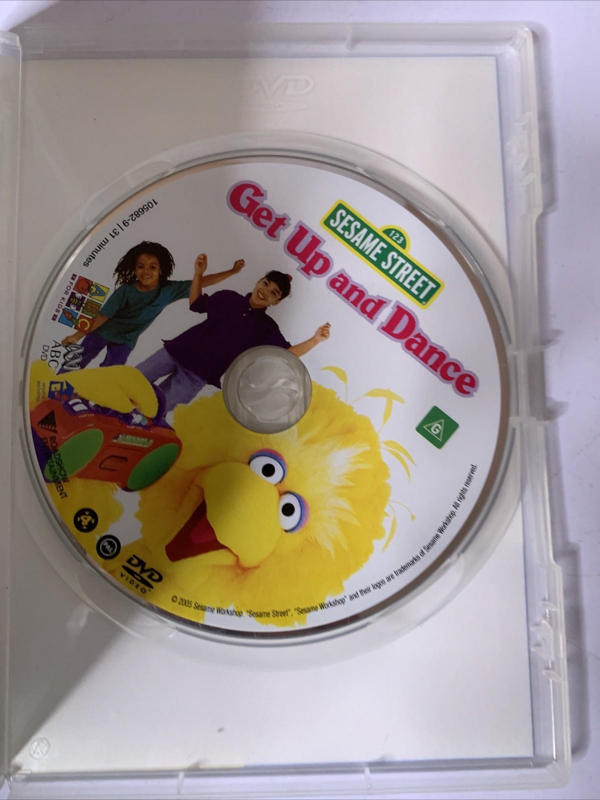 Sesame Street Get Up And Dance (DVD, 2005) ABC Kids Region 4