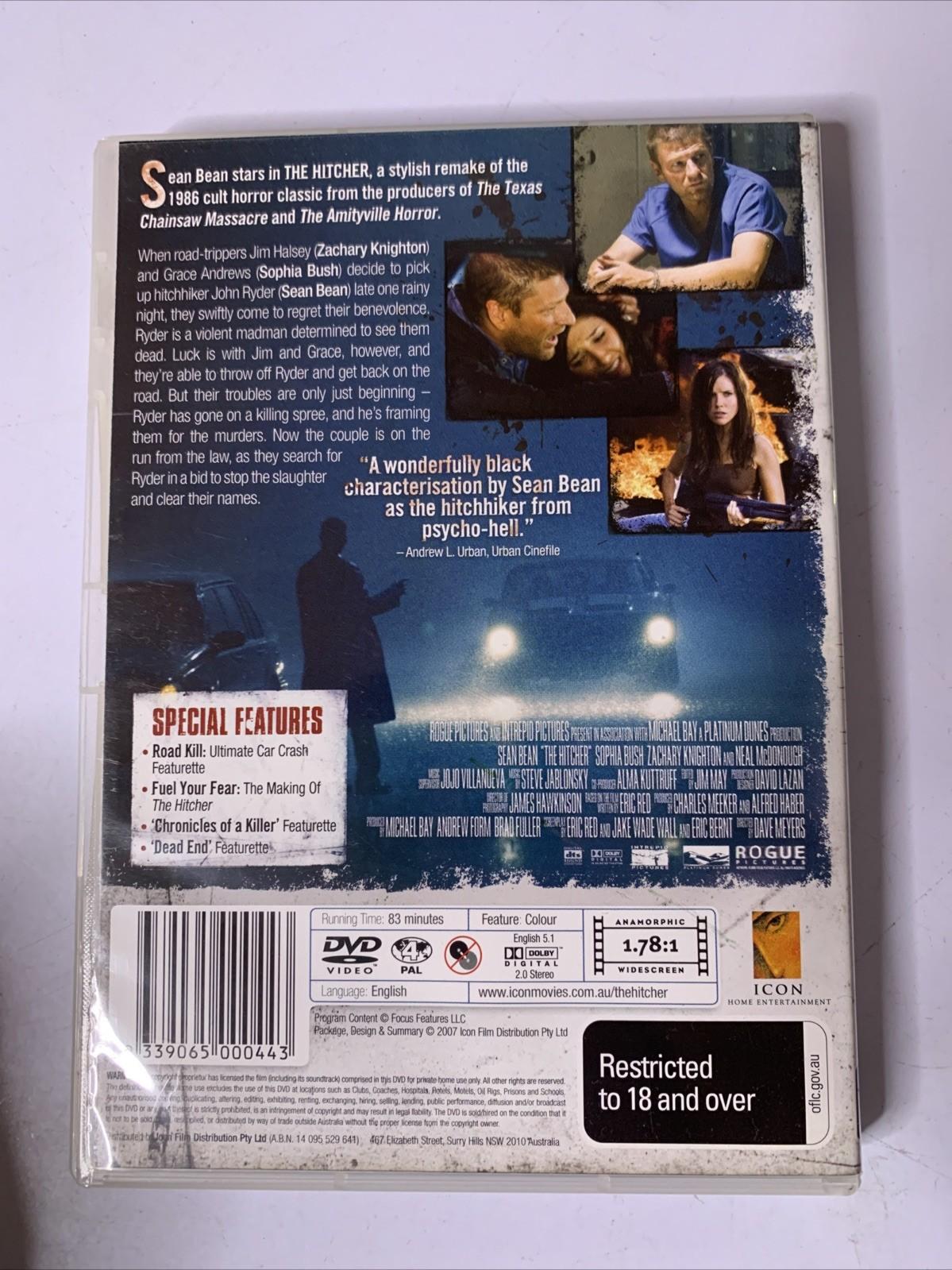 The Hitcher (DVD, 2007) Sophia Bush, Sean Bean Horror Film Region 4
