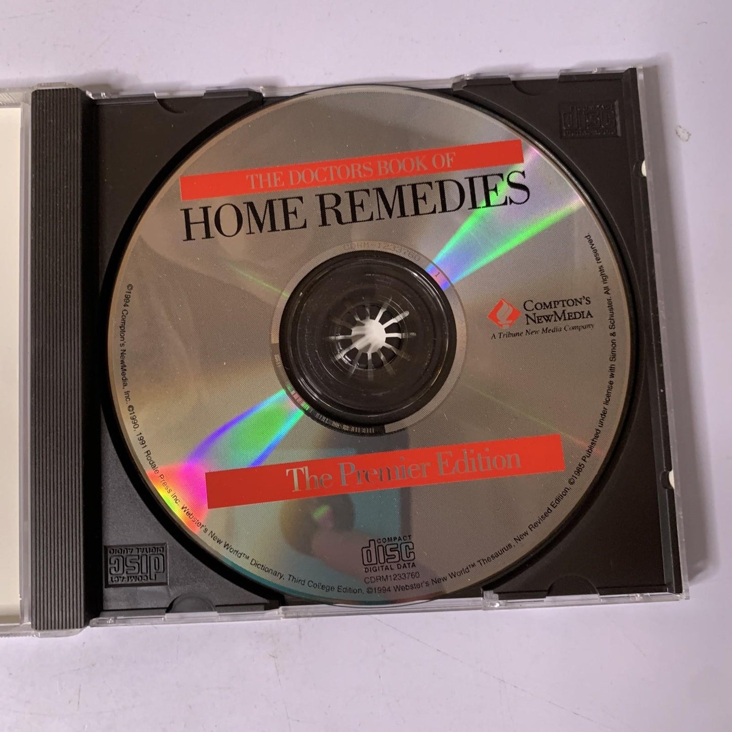 The Doctors Book Of Home Remedies : Premier Edition PC CD-ROM Windows