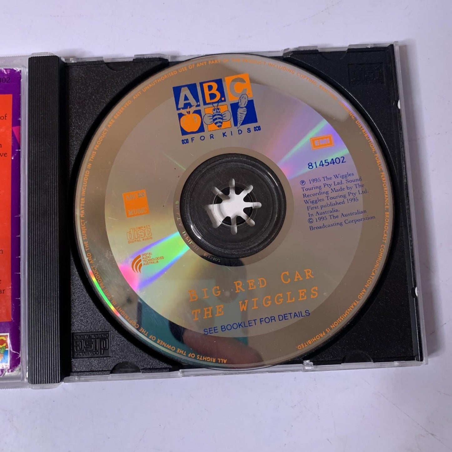 The Wiggles – Big Red Car (CD, 1995) Album Australia