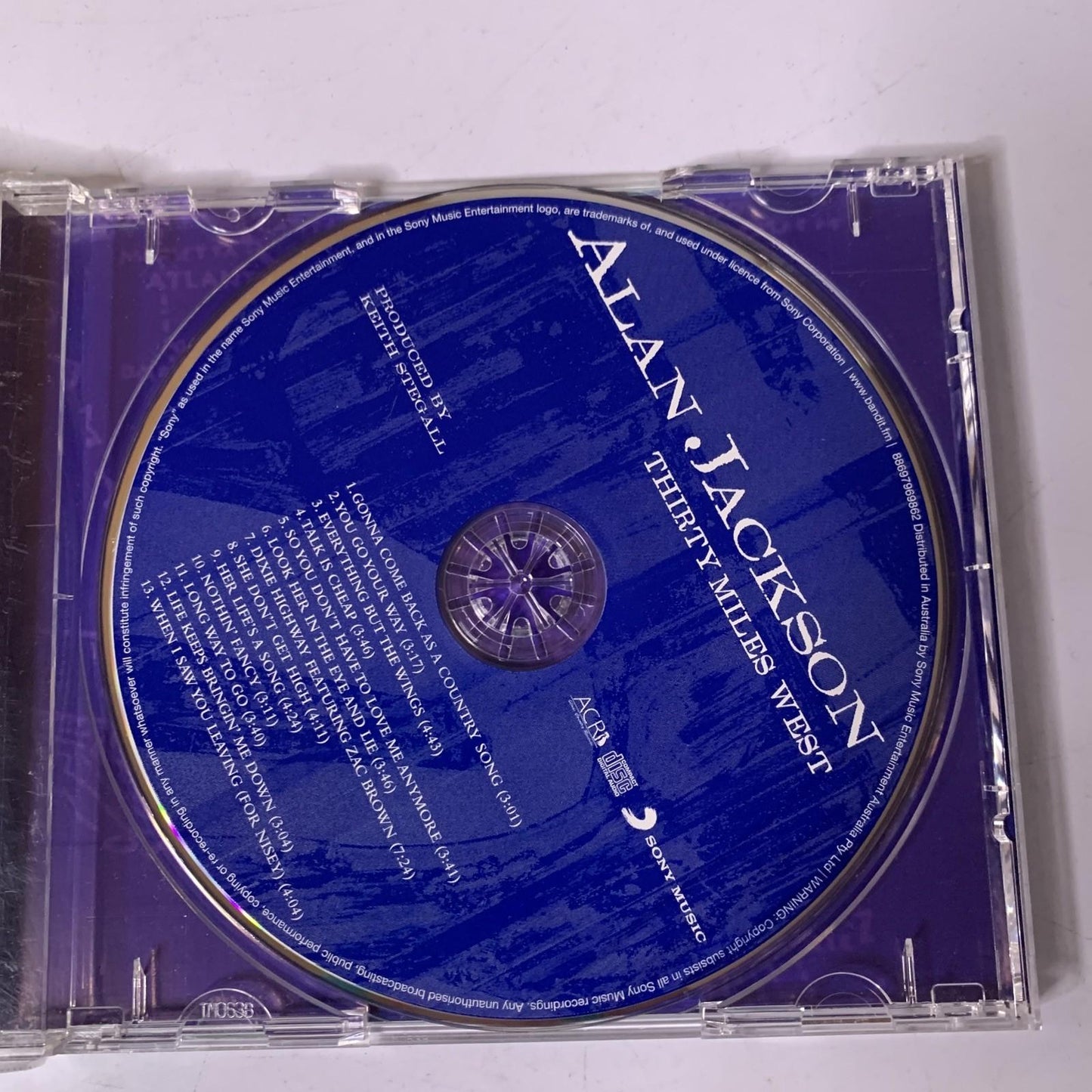 Alan Jackson – Thirty Miles West (CD, 2012) Album