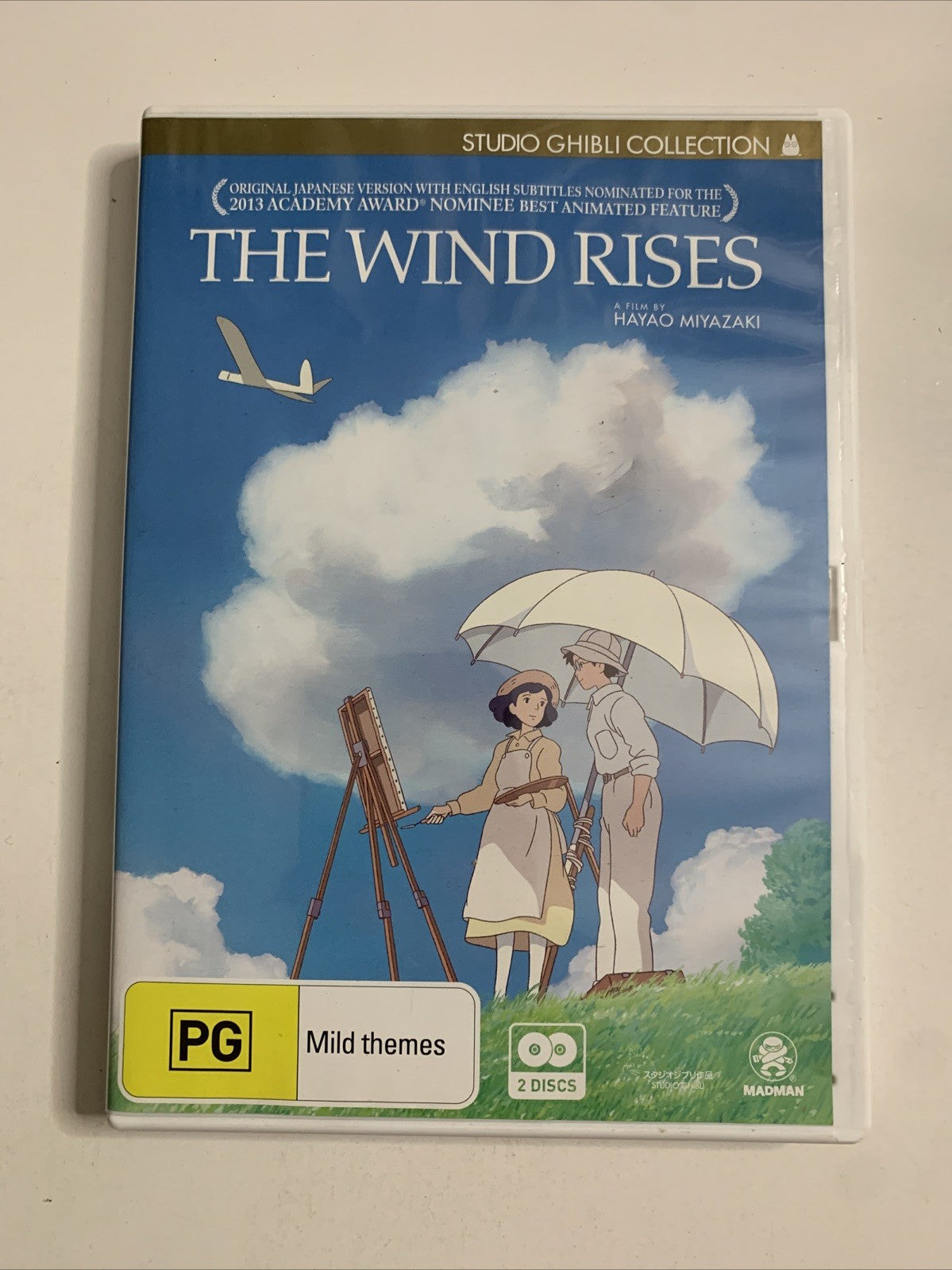 The Wind Rises (DVD, 2013) Hayao Miyazaki Anime Region 4 – Retro Unit