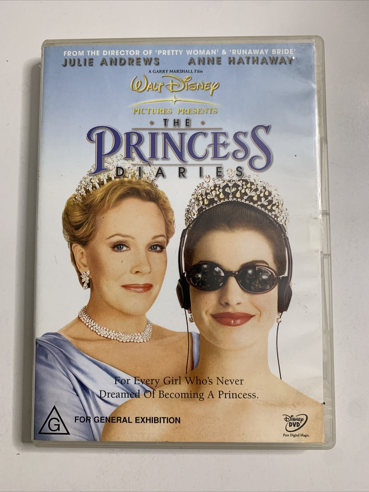 The Princess Diaries (DVD, 2001) Julie Andrews, Anne Hathaway Region 4