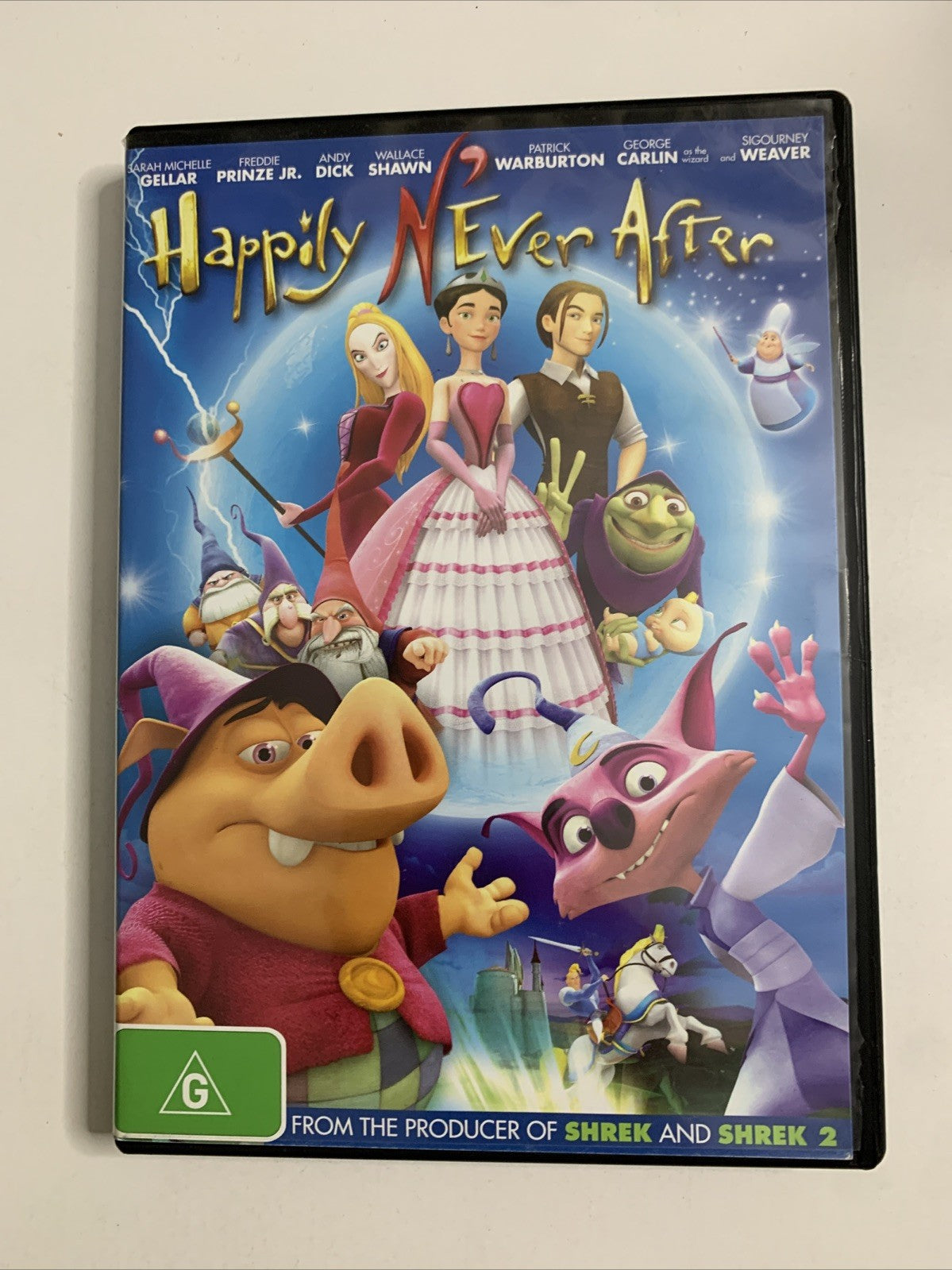 Happily N'Ever After (DVD,2007) Sarah Michelle Gellar, Freddie Prinze Jr