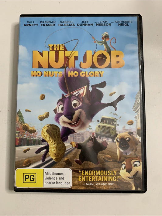 The Nut Job (DVD, 2014) Will Arnett, Brendan Fraser, Gabriel Iglesias Region 4