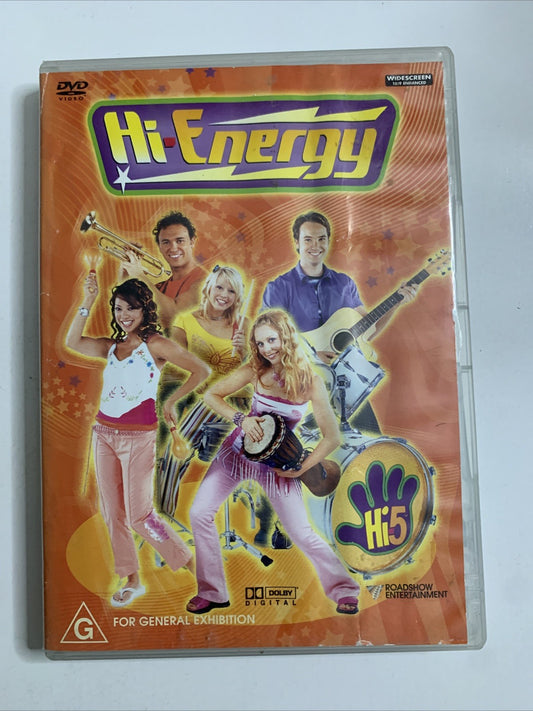 Hi-5 Hi Energy (DVD, 2003) Region 4